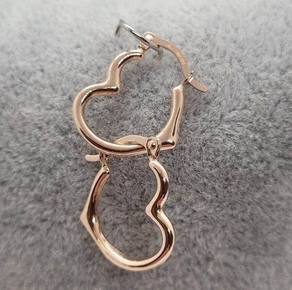 Rose Gold Earrings - 14 kt