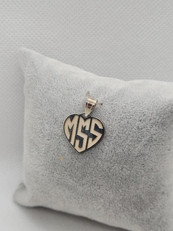 Charm - Sterling Silver - MSS Heart