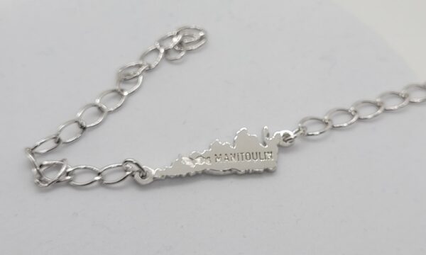 Bracelet 7.5" - Manitoulin Map Outline